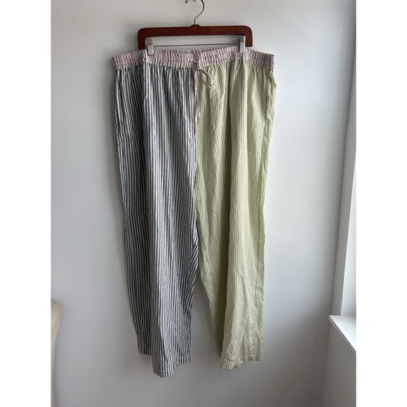 Seek Collective Striped Pj Pants Multi Color Size 3XL/4XL - Picture 3 of 12